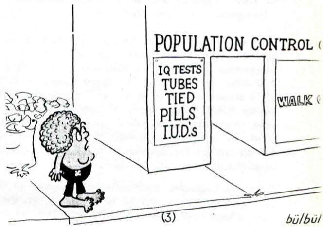 overpopulation editorial cartoon