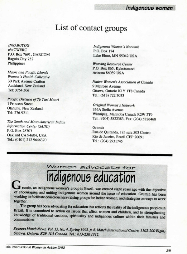 Cover of List of contact groups