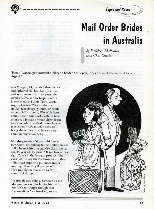 Cover of Mail order brides in Australia