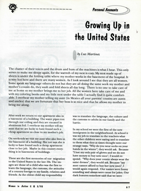 Cover of Growing up in the United States