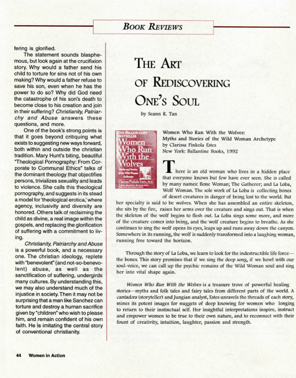 Cover of Reviews: The Art of Rediscovering One's Soul