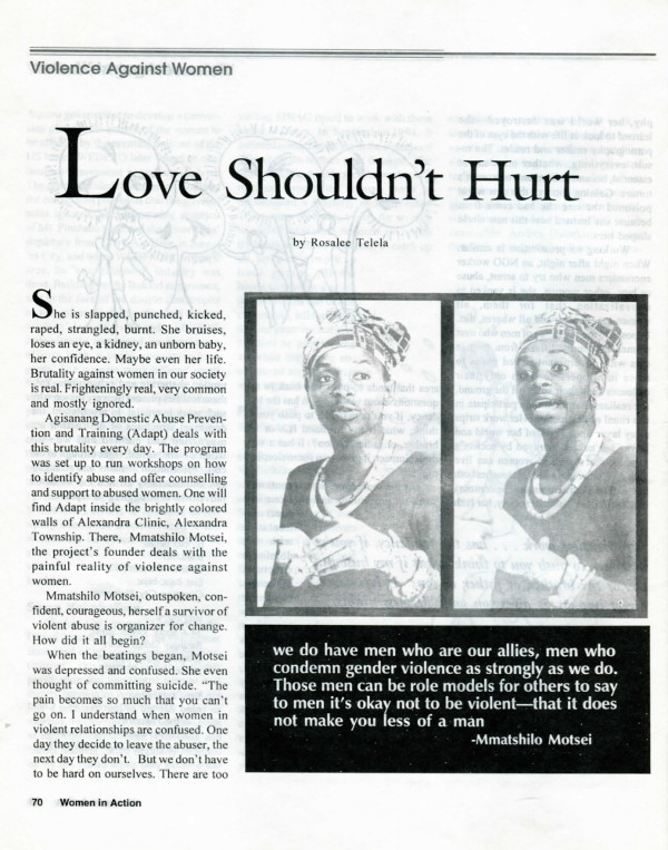 Cover of Love Shouldn't Hurt