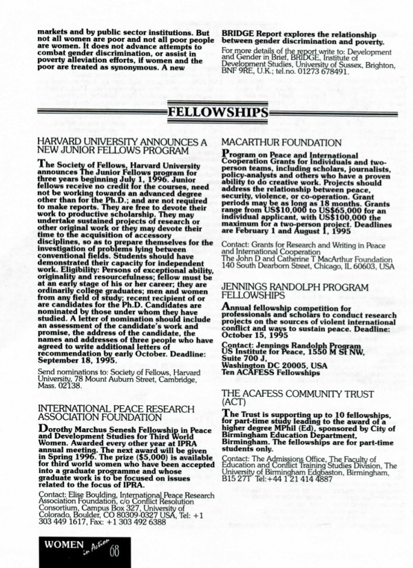 Cover of Fellowships