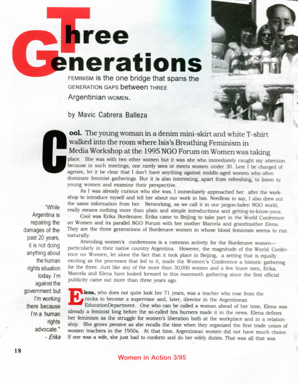 Cover of Three Generations