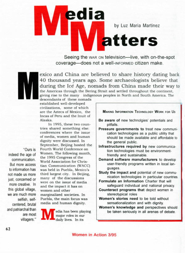 Cover of Media Matters