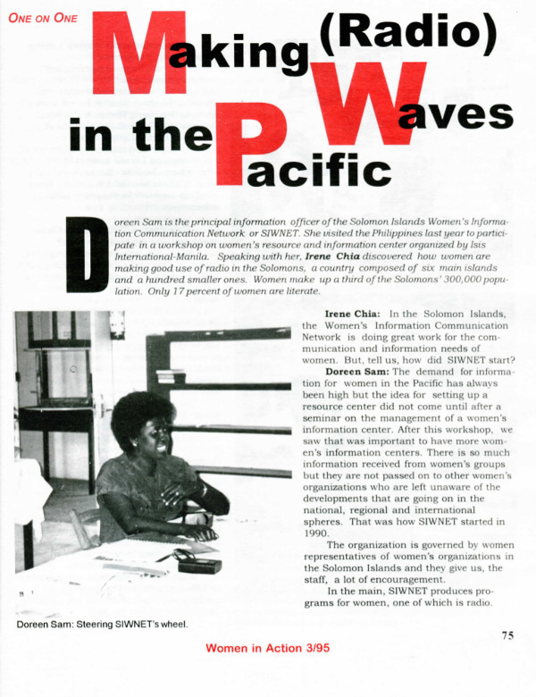 Cover of Making (Radio) Waves in the Pacific