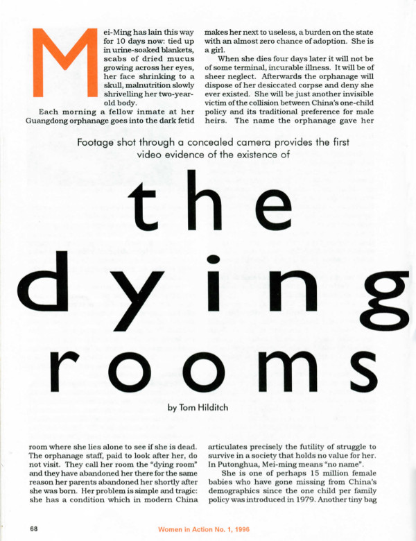 Cover of The Dying Rooms