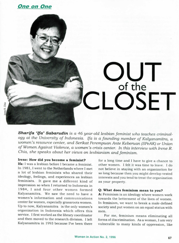 Cover of Out of the Closet