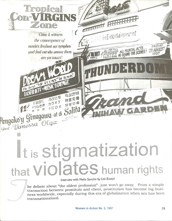 Cover of It is stigmatization that violates human rights