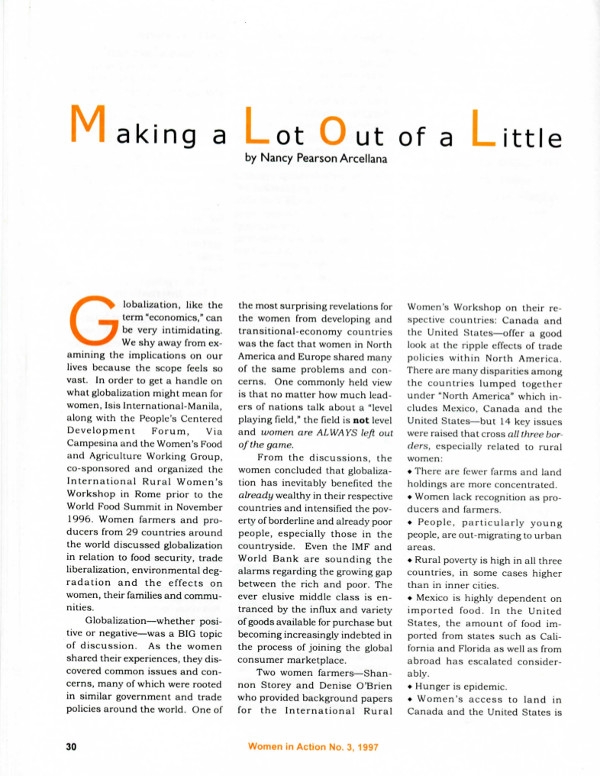 Cover of Making a Lot Out of a Little