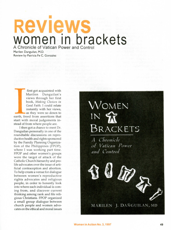 Cover of Women in brackets