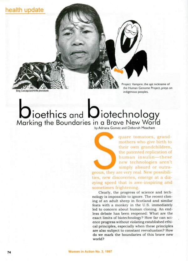 Cover of Bioethics and Biotechnology