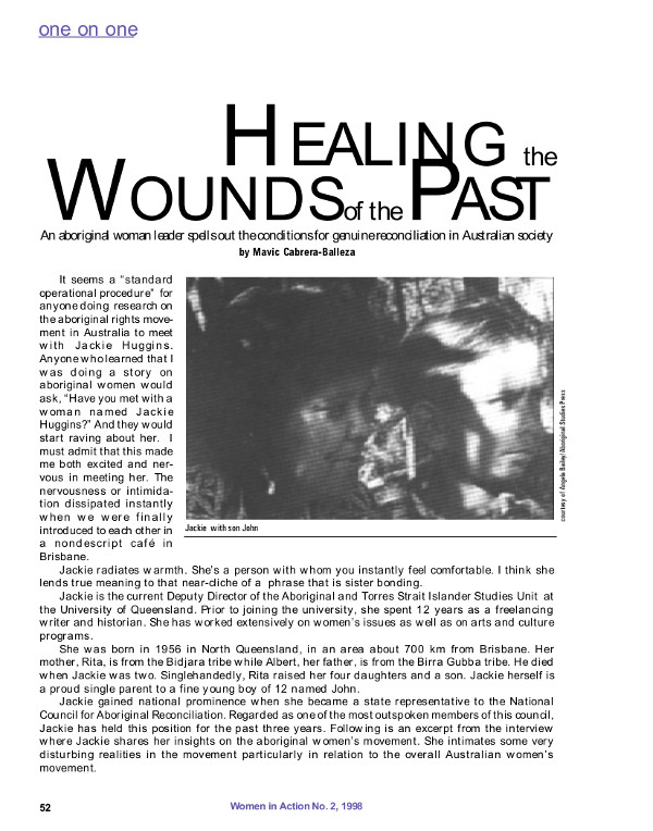 Cover of Healing the Wounds of the Past