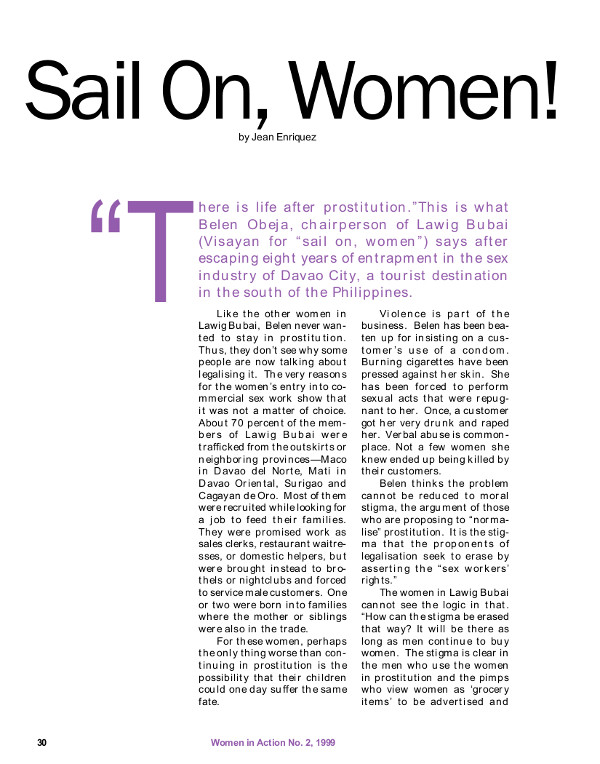 Cover of Sail On, Women!