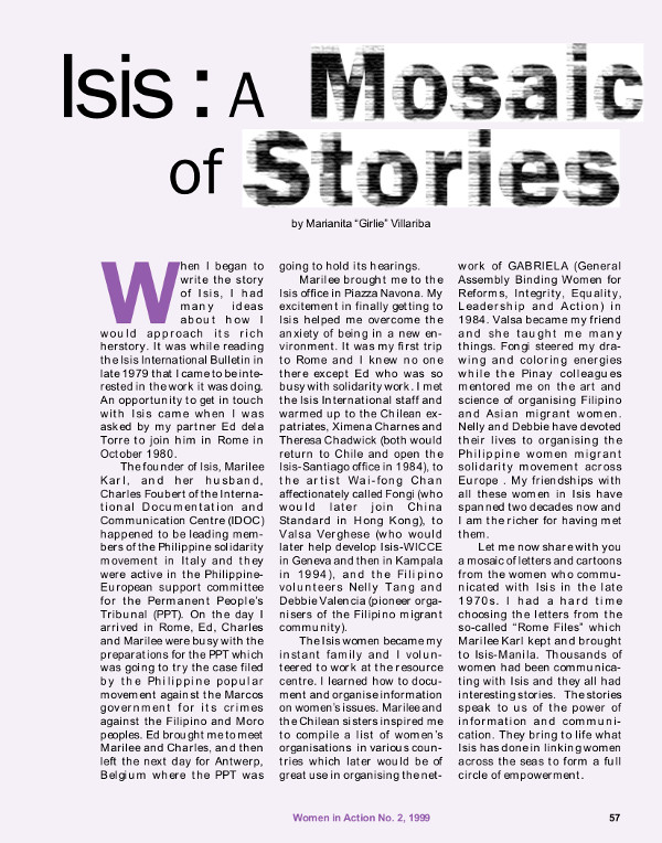 Cover of Isis: a mosaic of stories