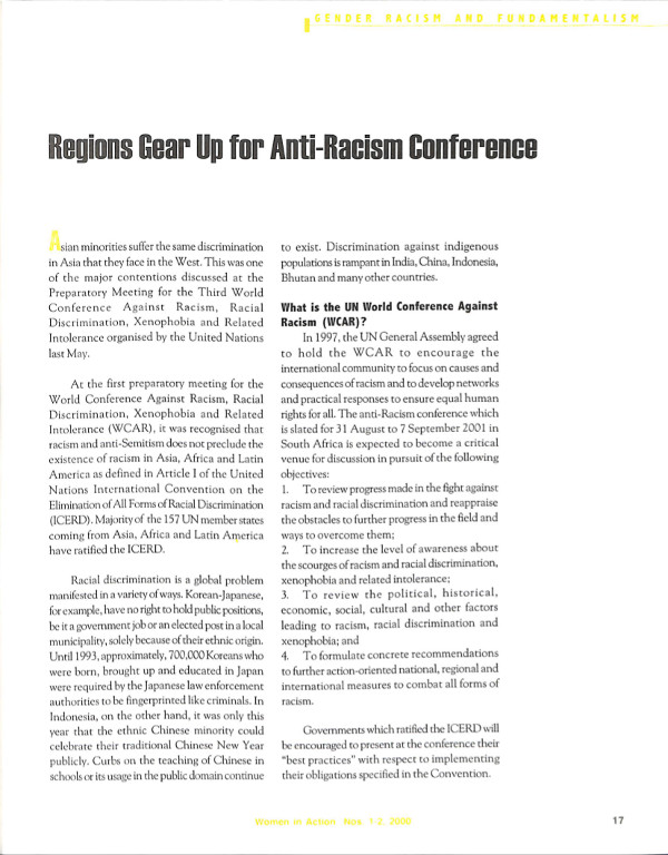 Cover of Regions Gear Up for Anti-Racism Conference