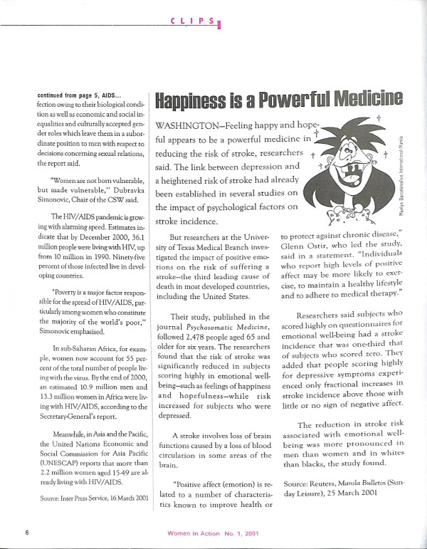 Cover of Happiness Is a Powerful Medicine