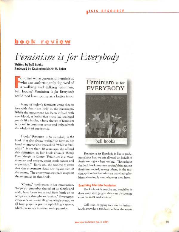 Cover of Feminism is for Everybody