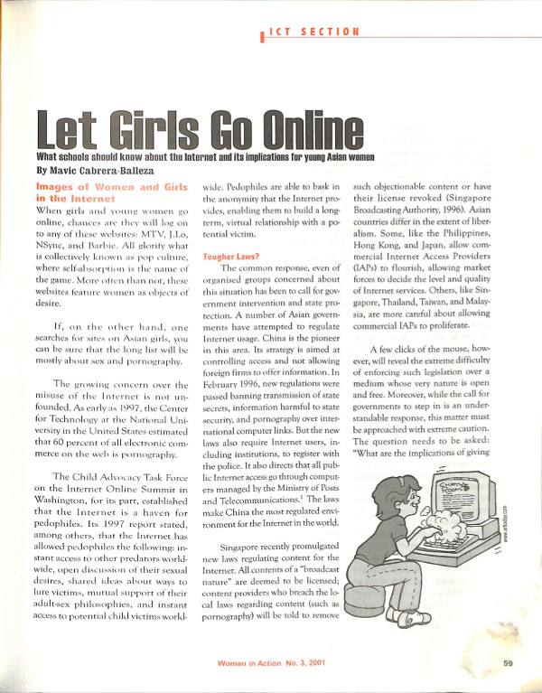 Cover of Let Girls Go Online