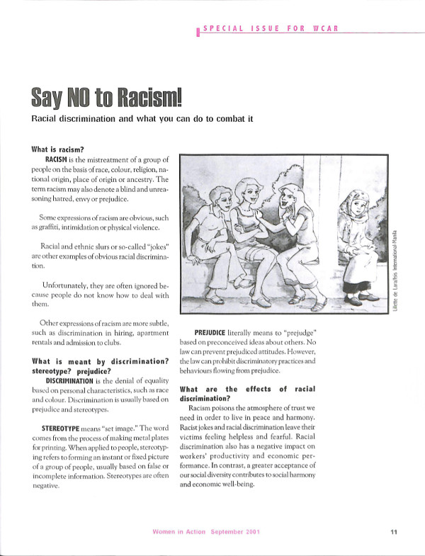 Cover of Say NO to Racism!