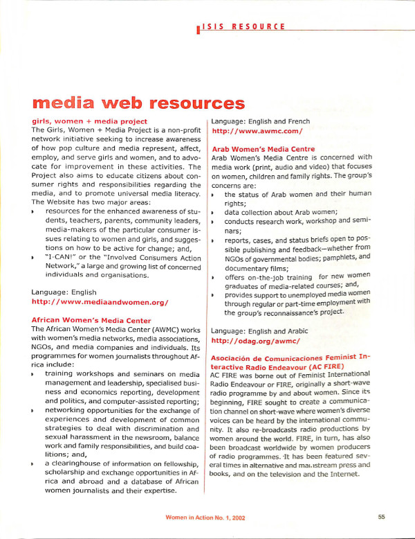 Cover of Media web resources