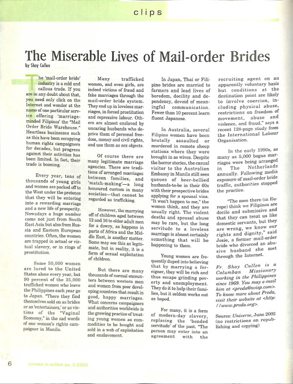 Cover of The Miserable Lives of Mail-order Brides