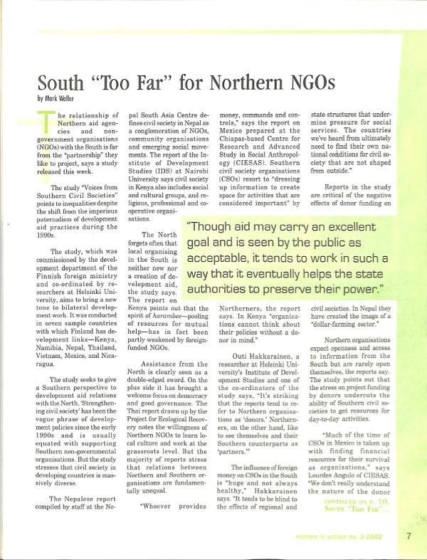 Cover of South 