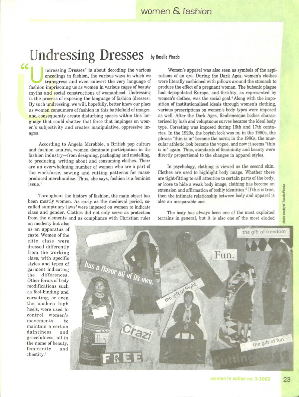 Cover of Undressing dresses