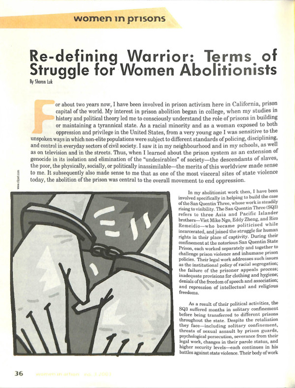 Cover of Re-defining Warrior: Terms of Struggle for Women Abolitionists