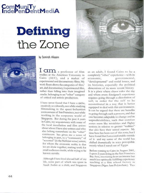 Cover of Defining the Zone