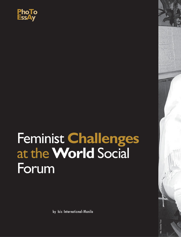 Cover of Feminist Challenges at the World Social Forum