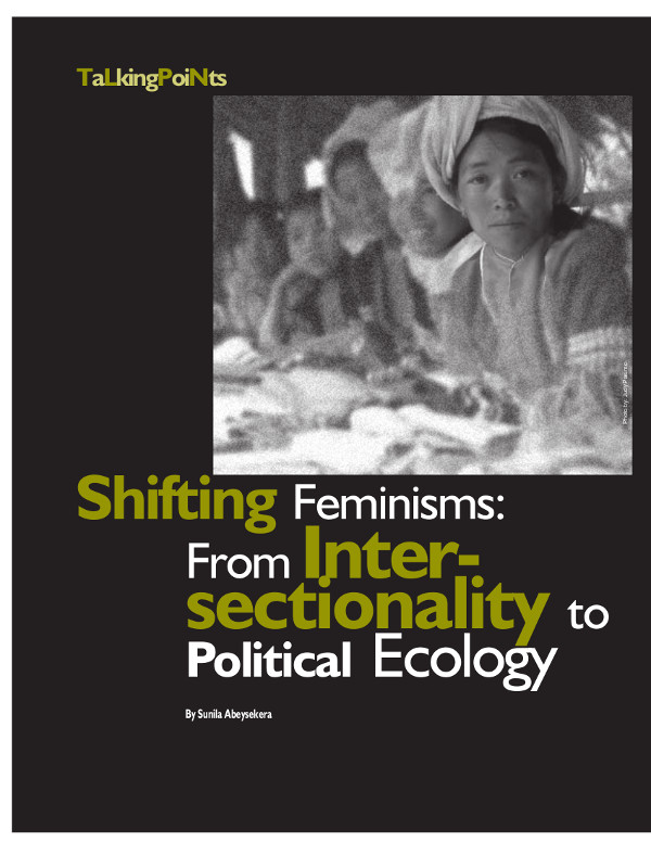 Cover of Shifting Feminisms: From Intersectionality to Political Ecology