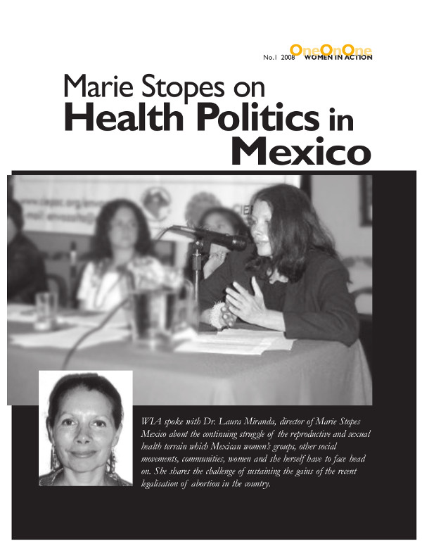 Cover of Marie Stopes on Health Politics in Mexico