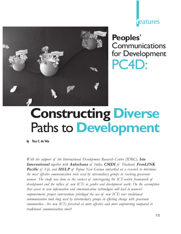 Cover of Constructing Diverse Paths to Development