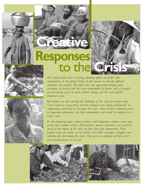 Cover of Creative Responses to the Crisis