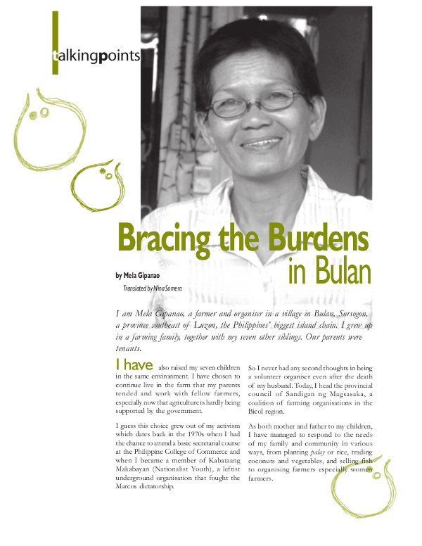 Cover of Bracing the Burdens in Bulan