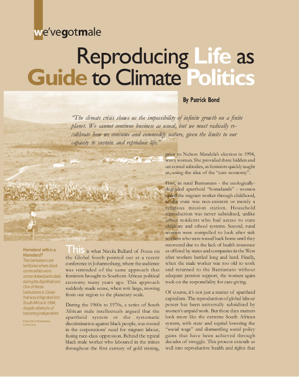 Cover of Reproducing Life as Guide to Climate Politics