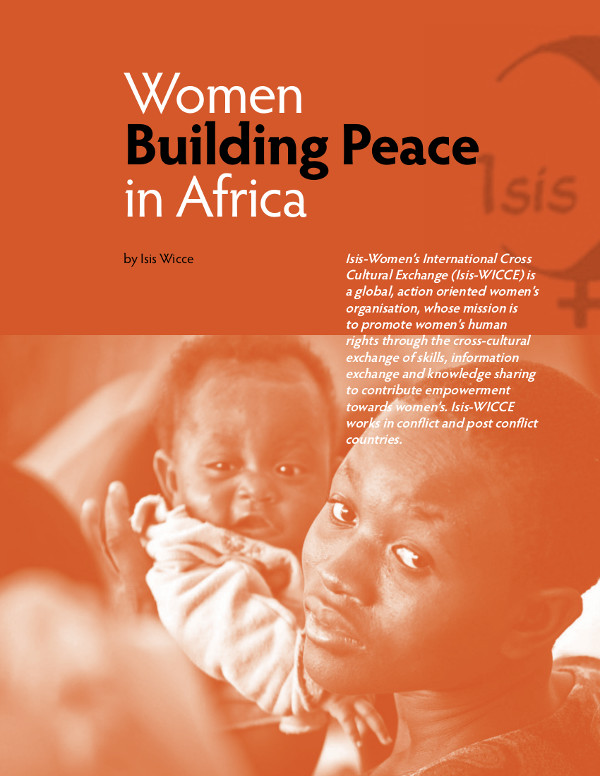 Cover of Women Building Peace in Africa 